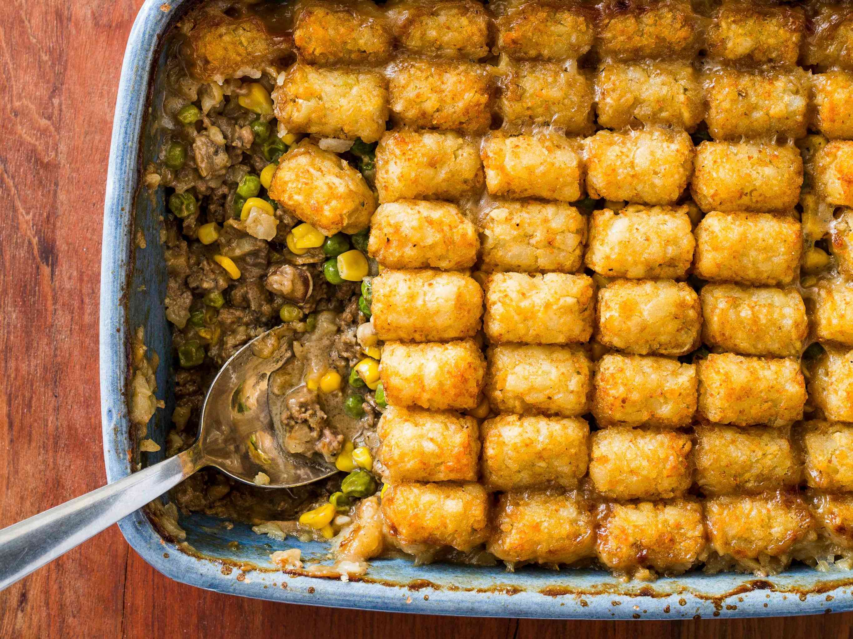 Tater Tot Hotdish