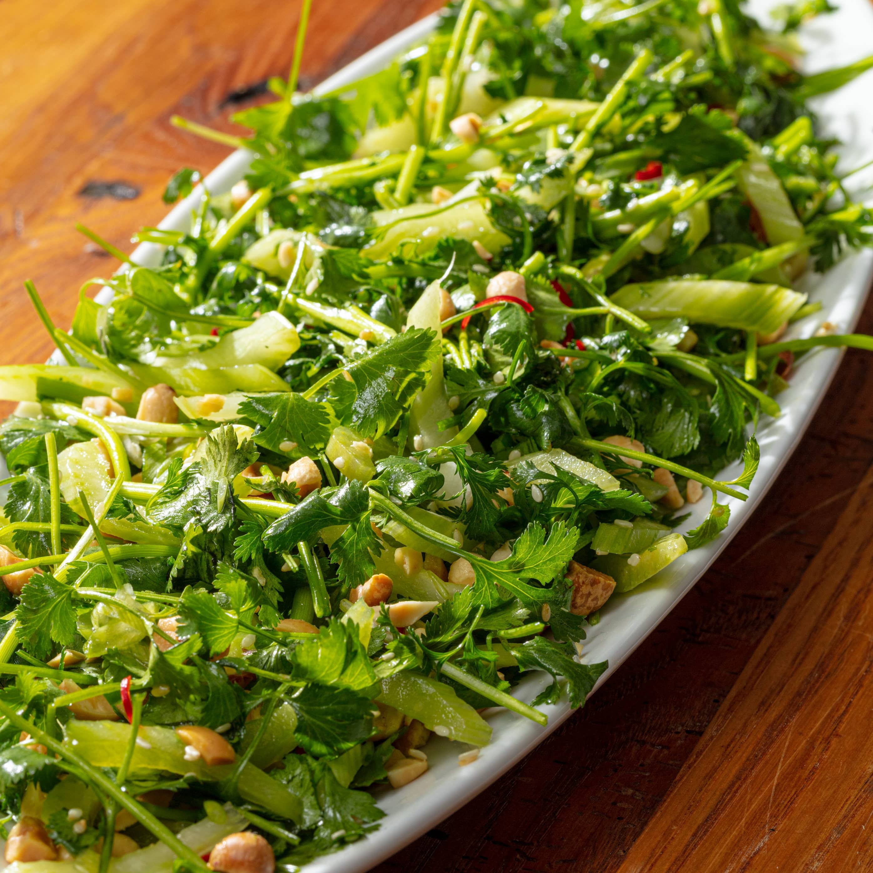 Lao Hu Cai (Tiger Salad)