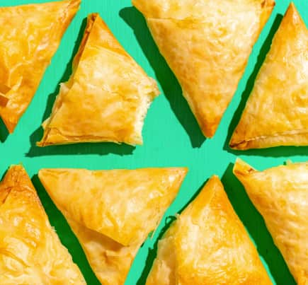 Tiropitakia (Cheese Triangles)