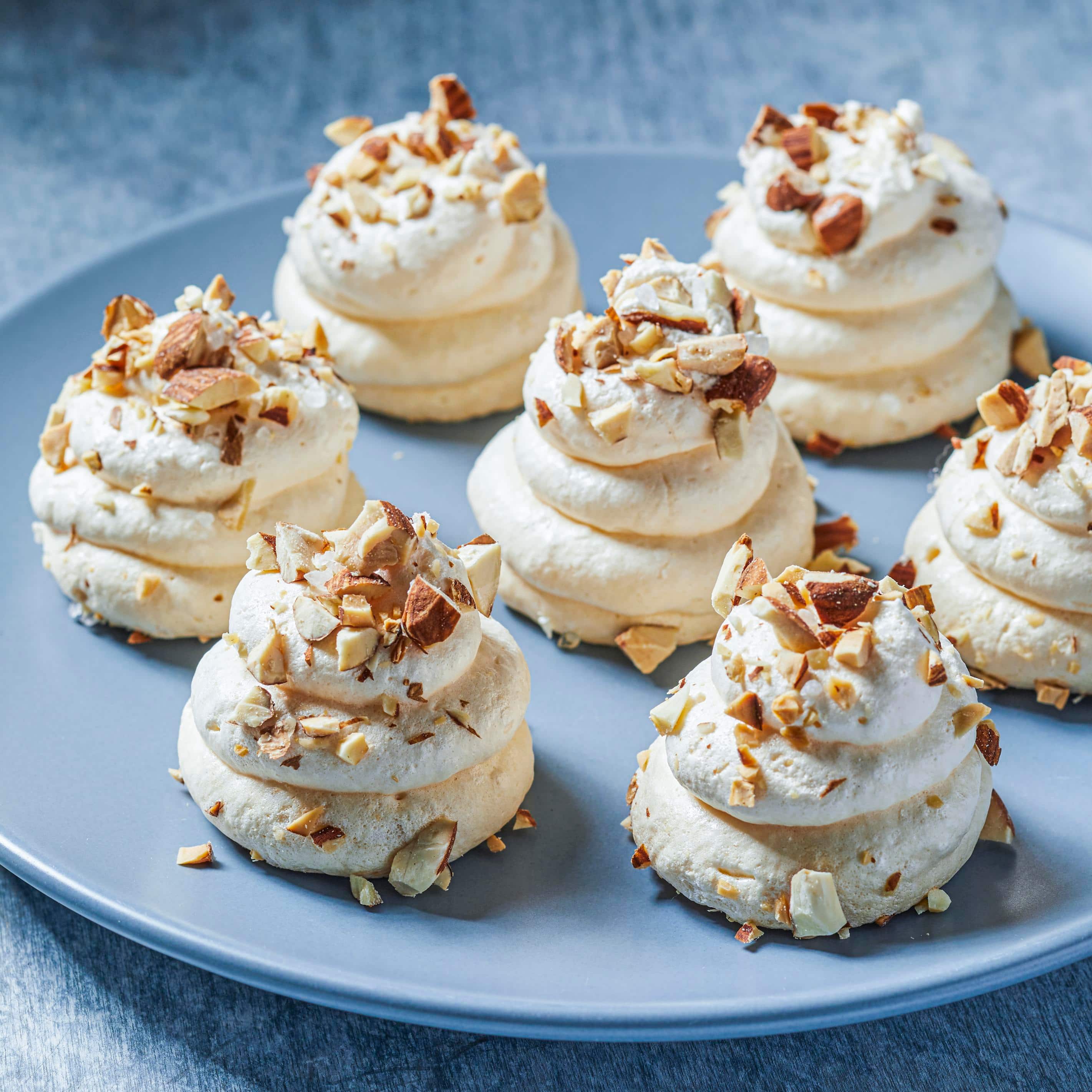 Toasted Almond Meringue Cookies | America's Test Kitchen