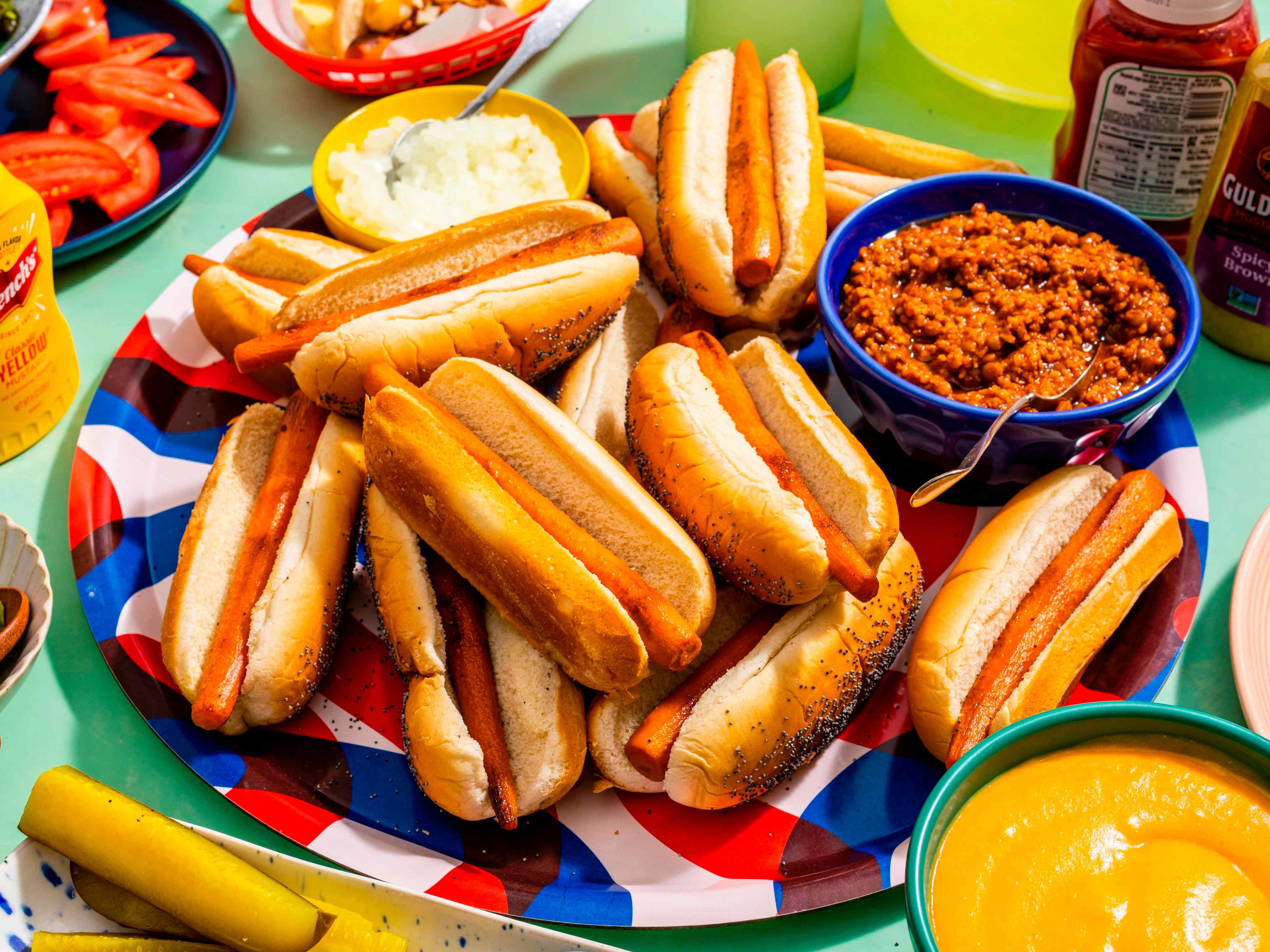 Smoky Carrot Dogs