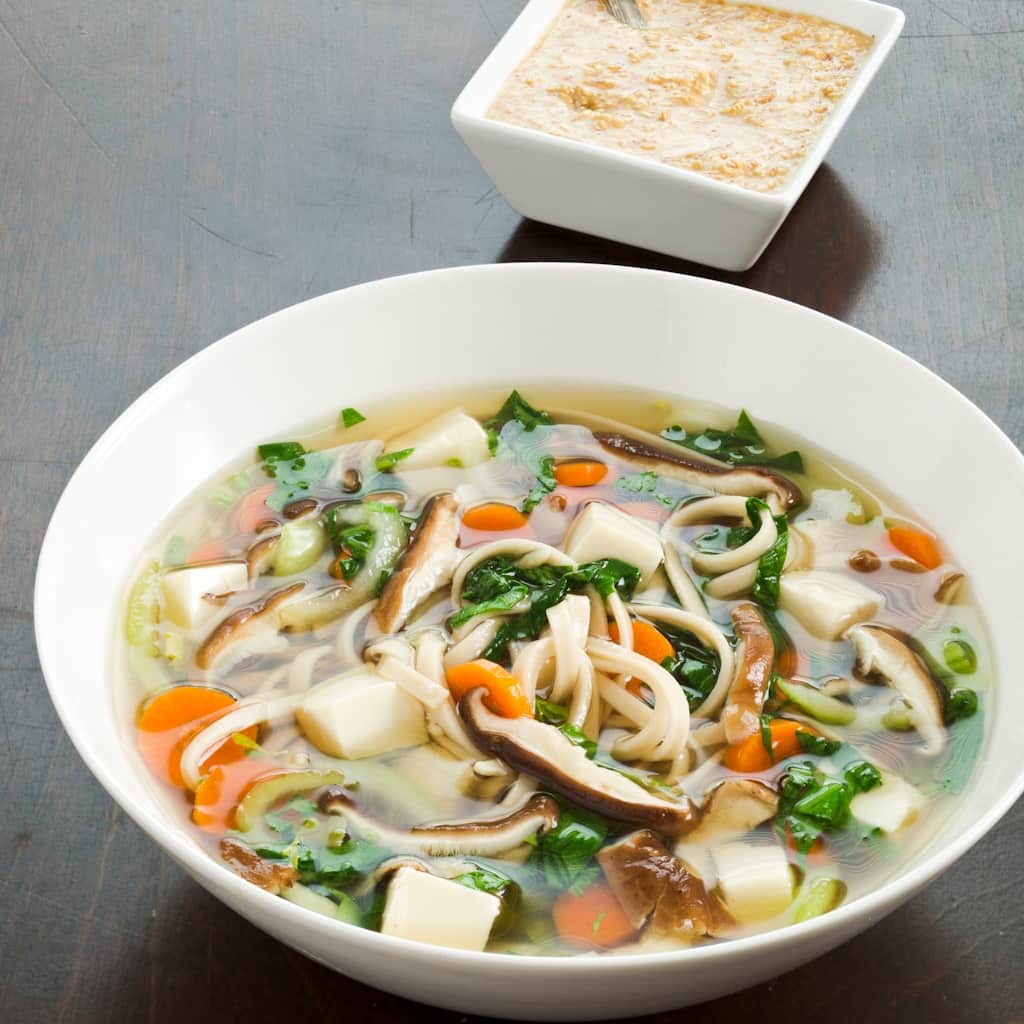 Veggie Shabu-Shabu with Sesame Sauce