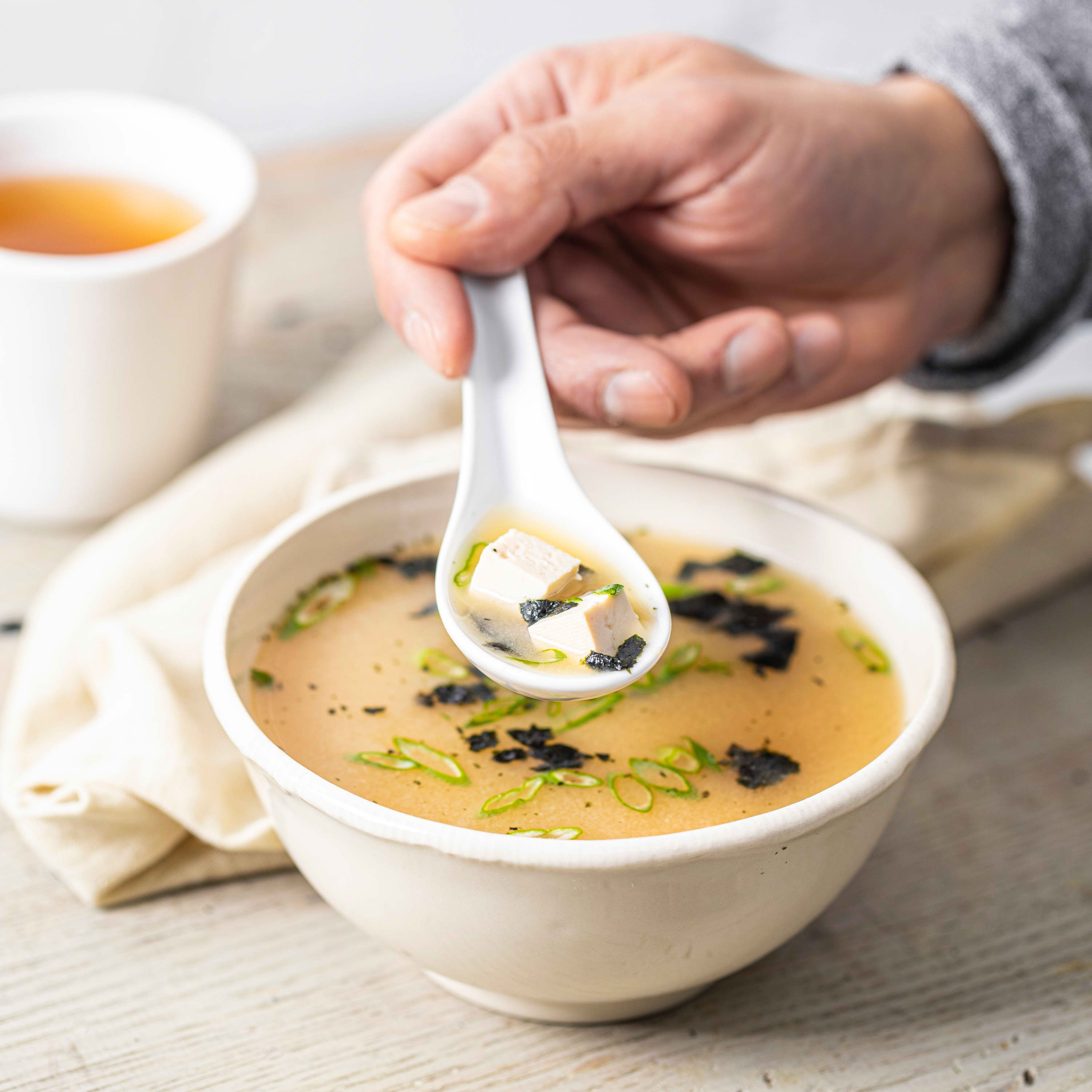 Weeknight Miso Soup with Tofu for One | America's Test Kitchen