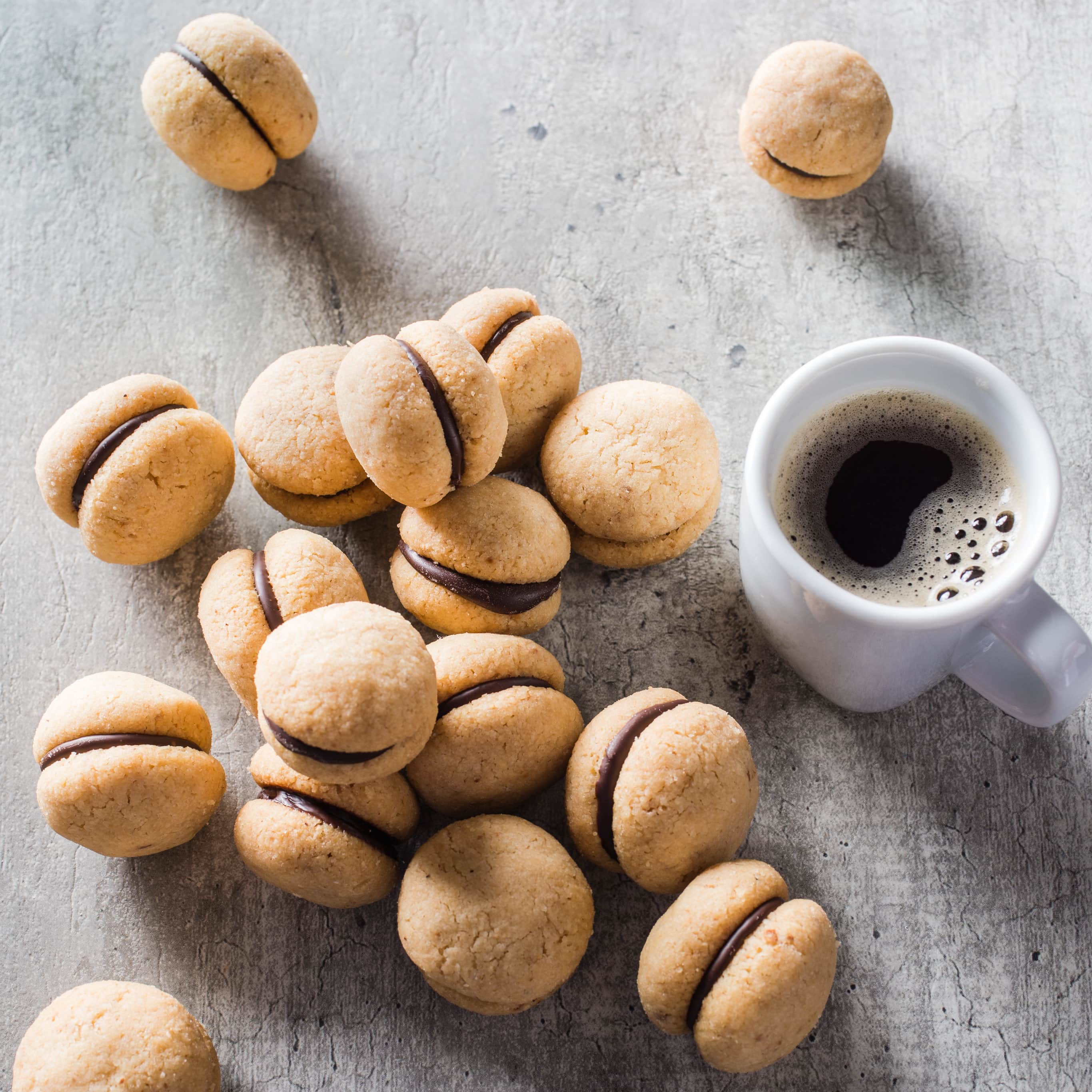 Baci di Dama (Italian Hazelnut Cookies)