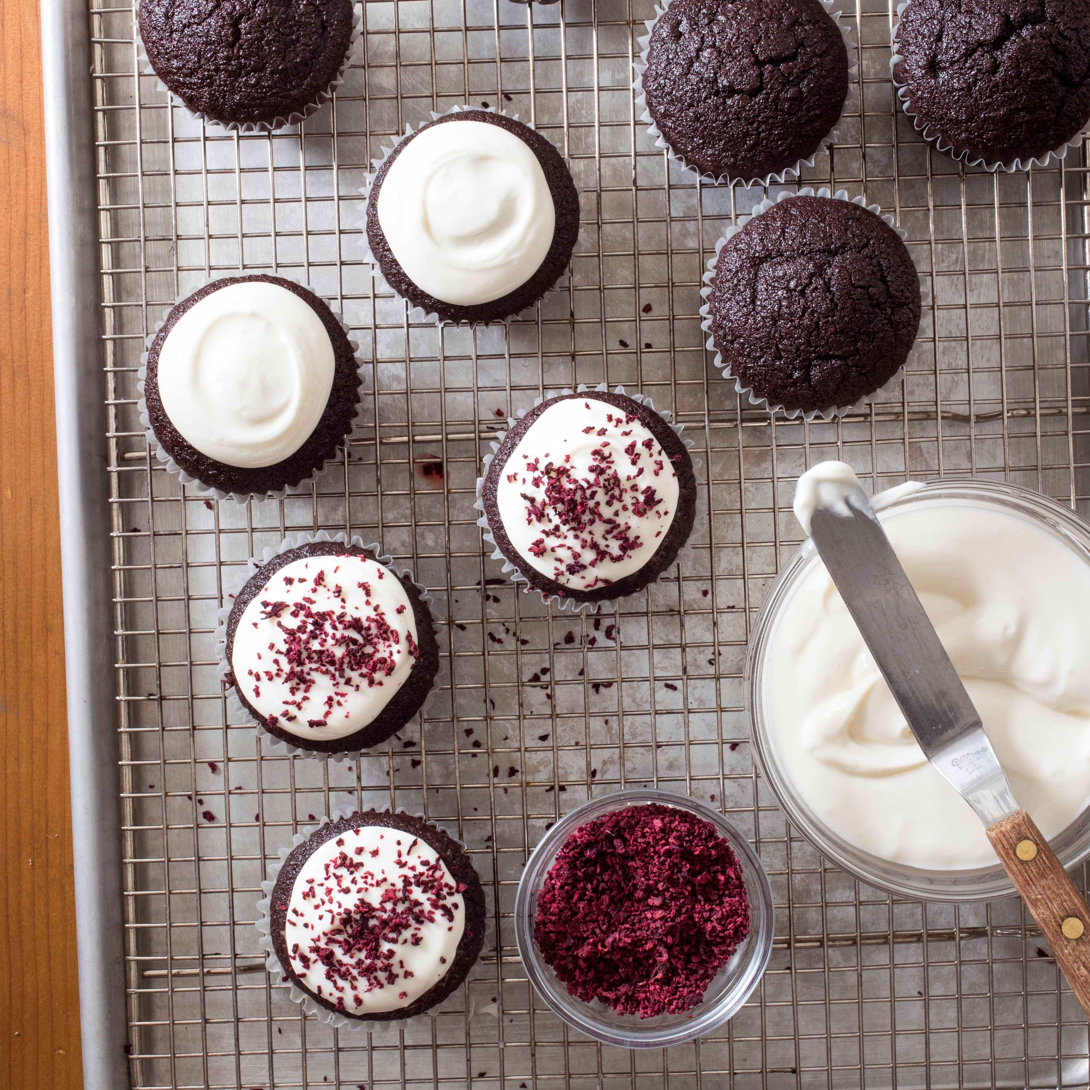 Beet-Chocolate Cupcakes