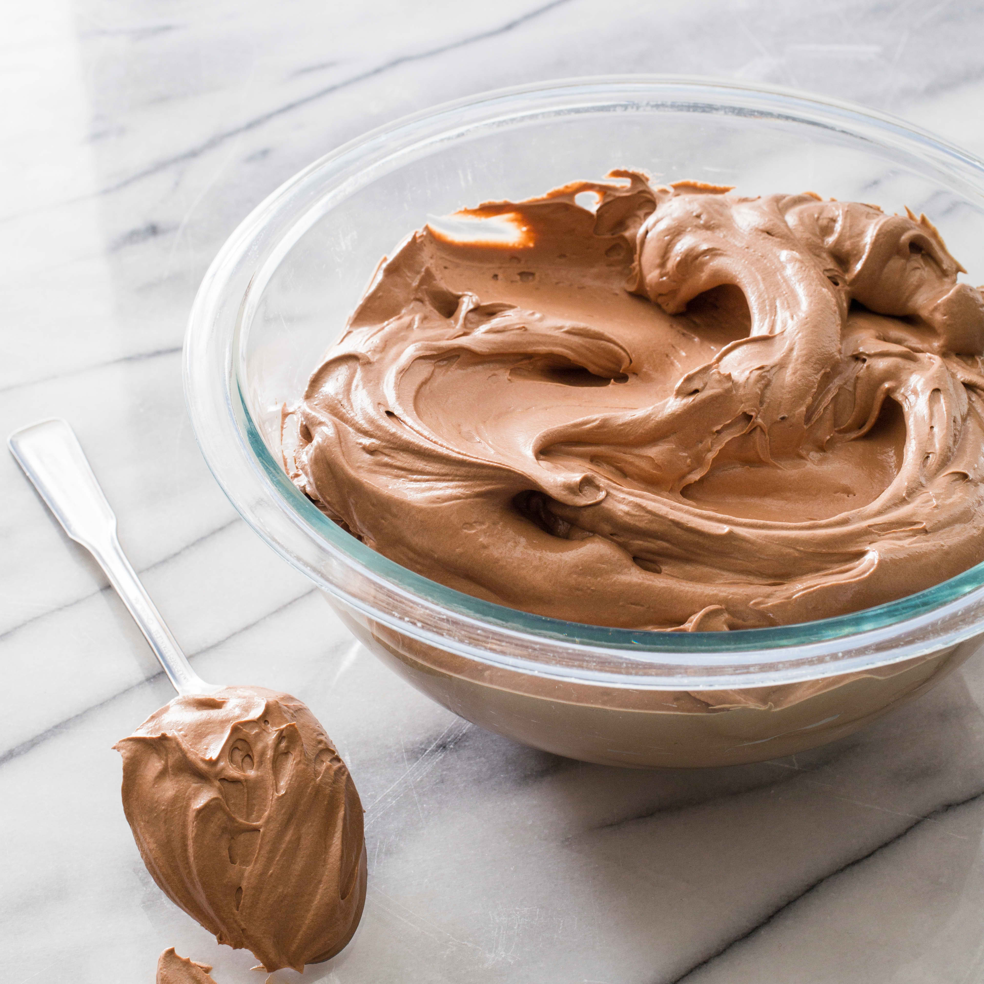 Reduced-Sugar Creamy Chocolate Frosting