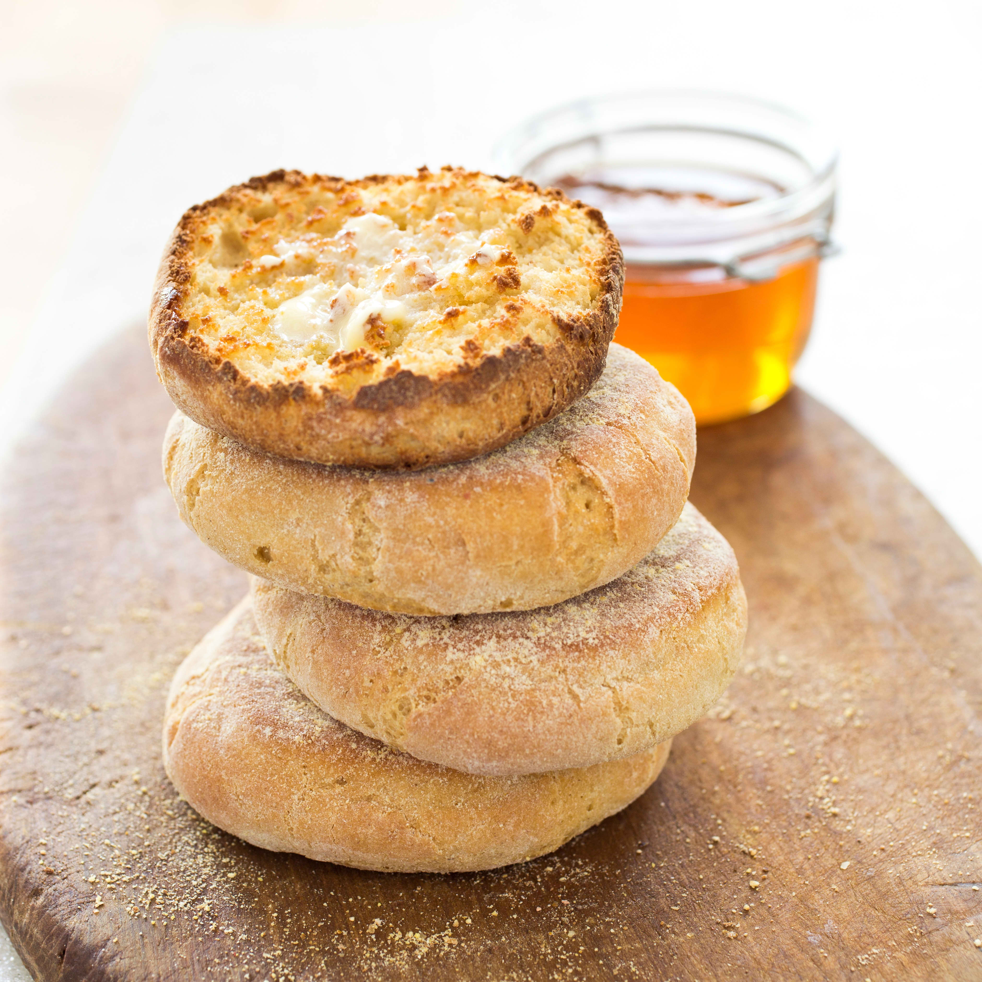 Gluten-Free English Muffins