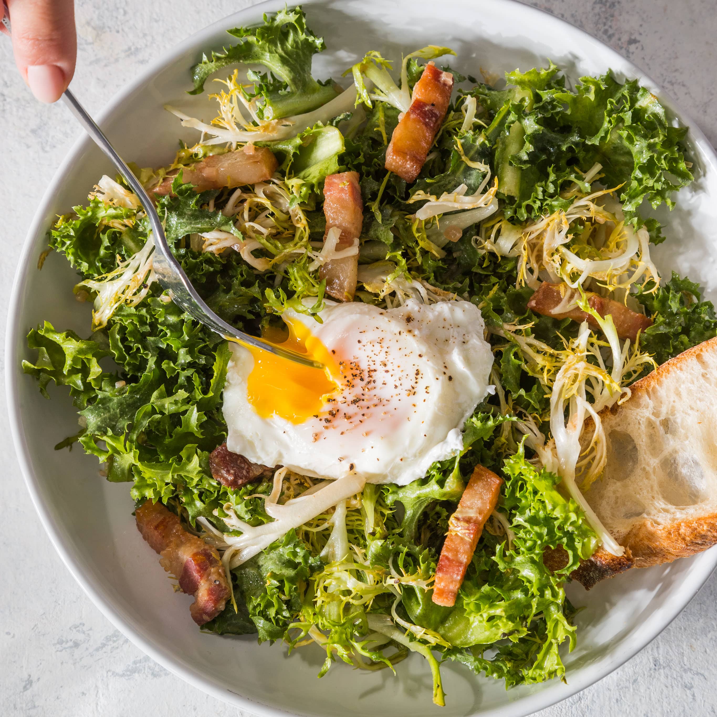 Salade Lyonnaise