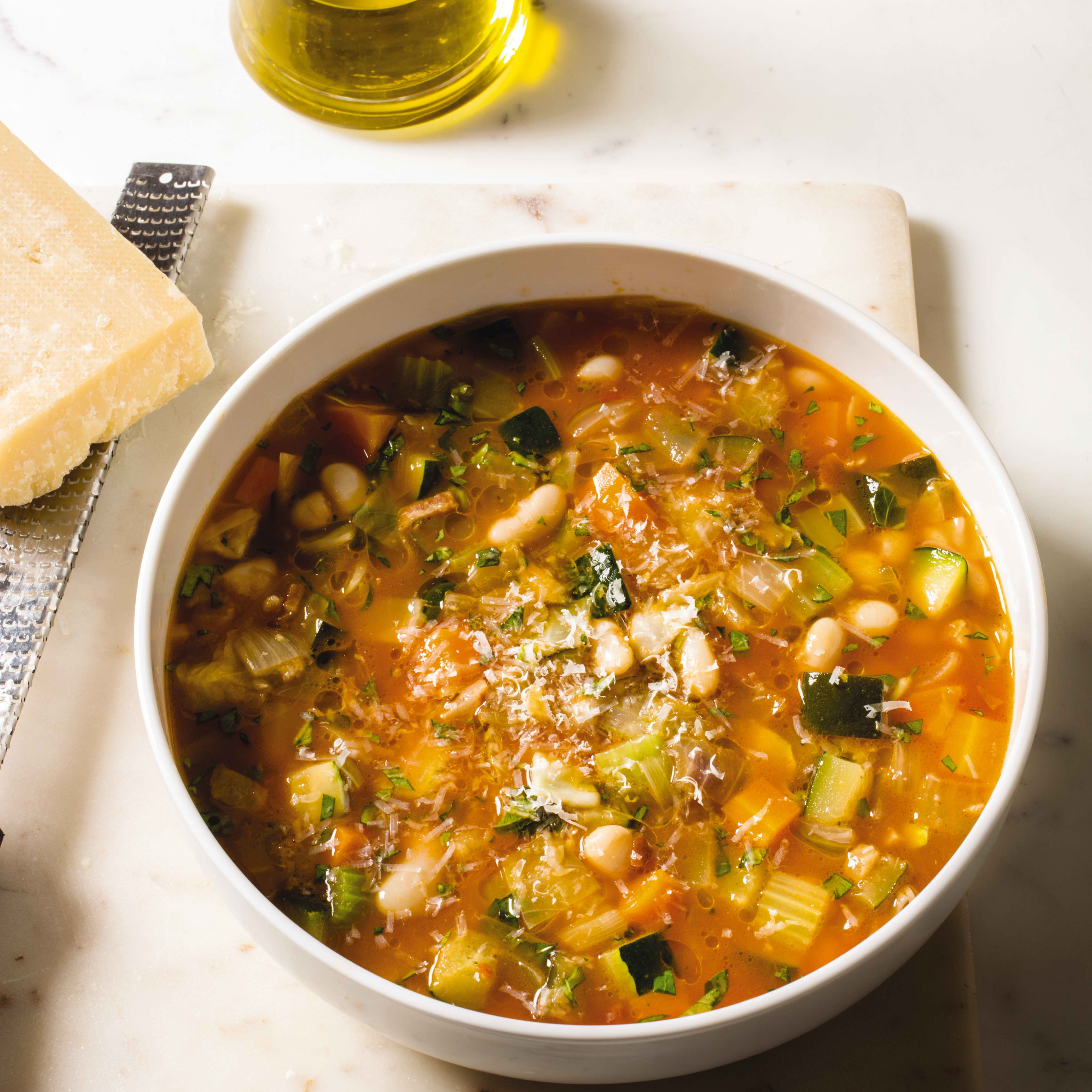 Slow-Cooker Garden Minestrone