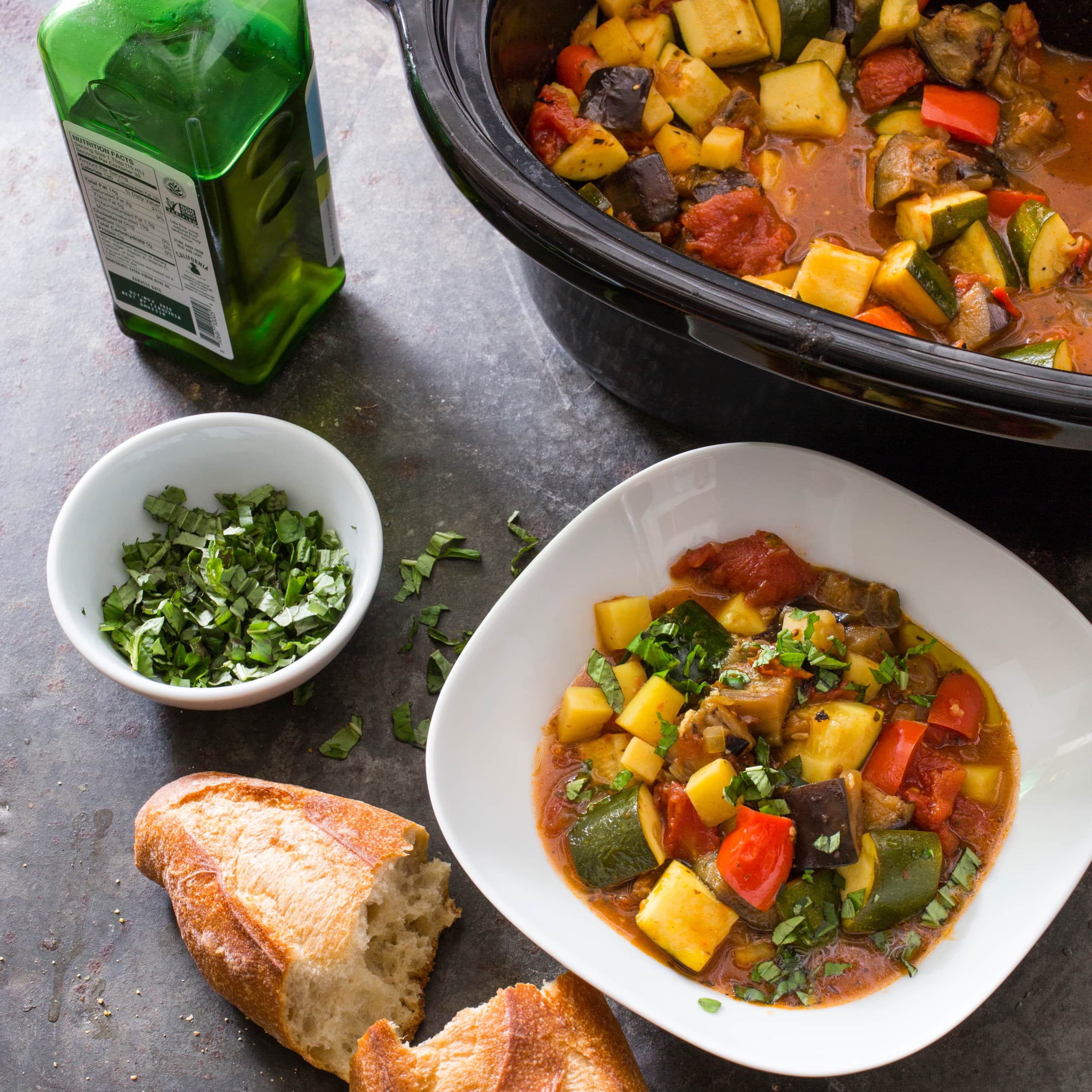 Slow-Cooker Italian Vegetable Stew | America's Test Kitchen