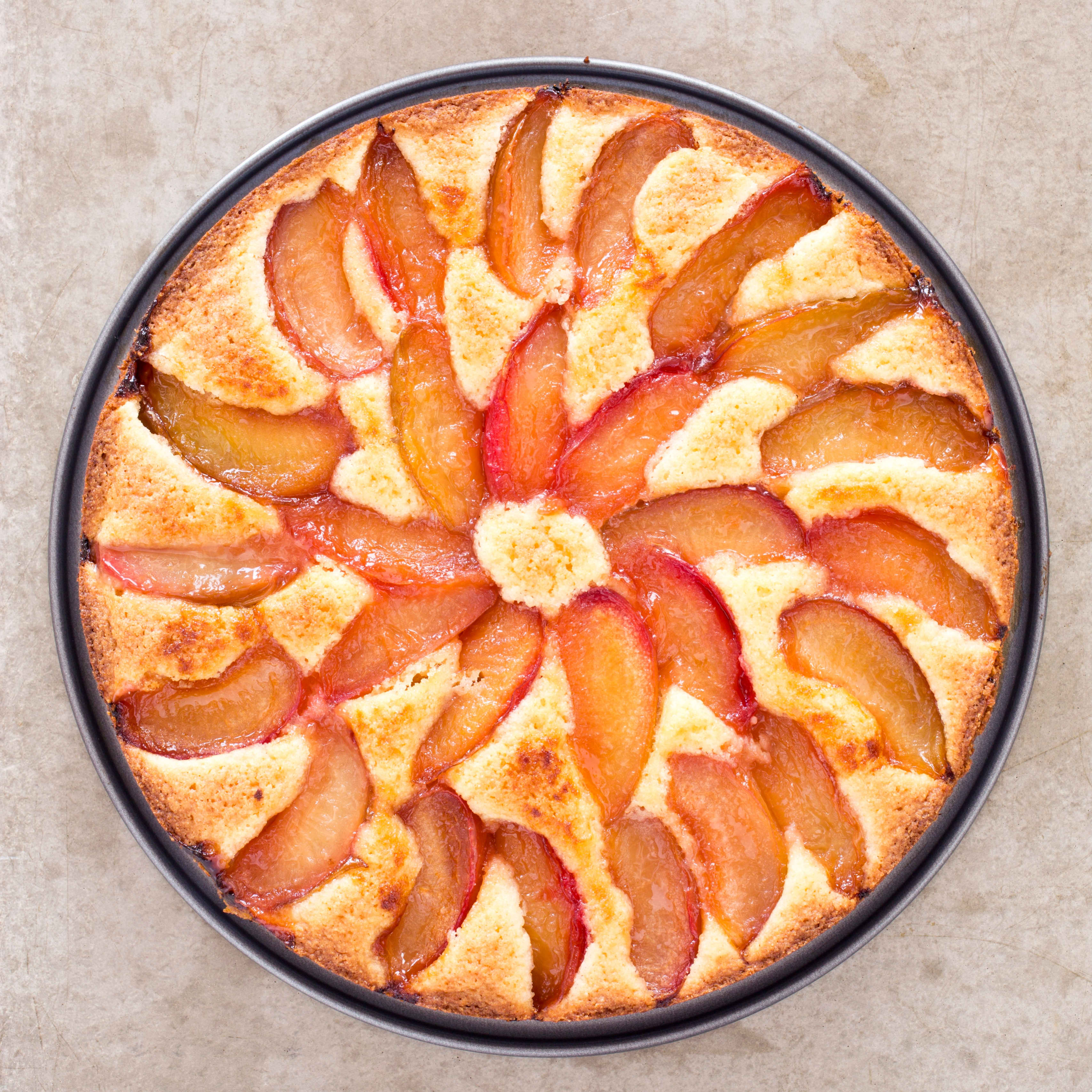 Gluten-Free Rustic Plum Torte
