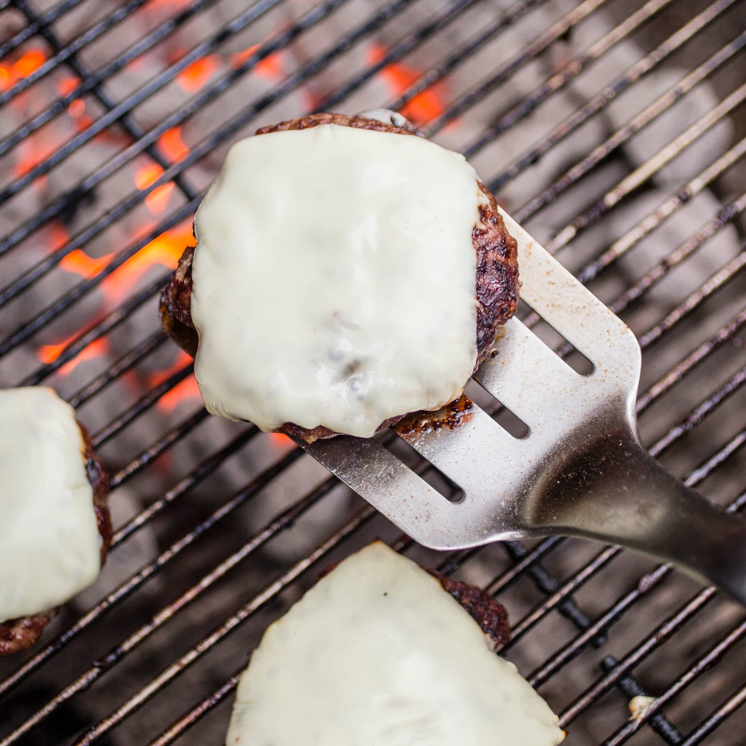 Grilled Well-Done Burgers