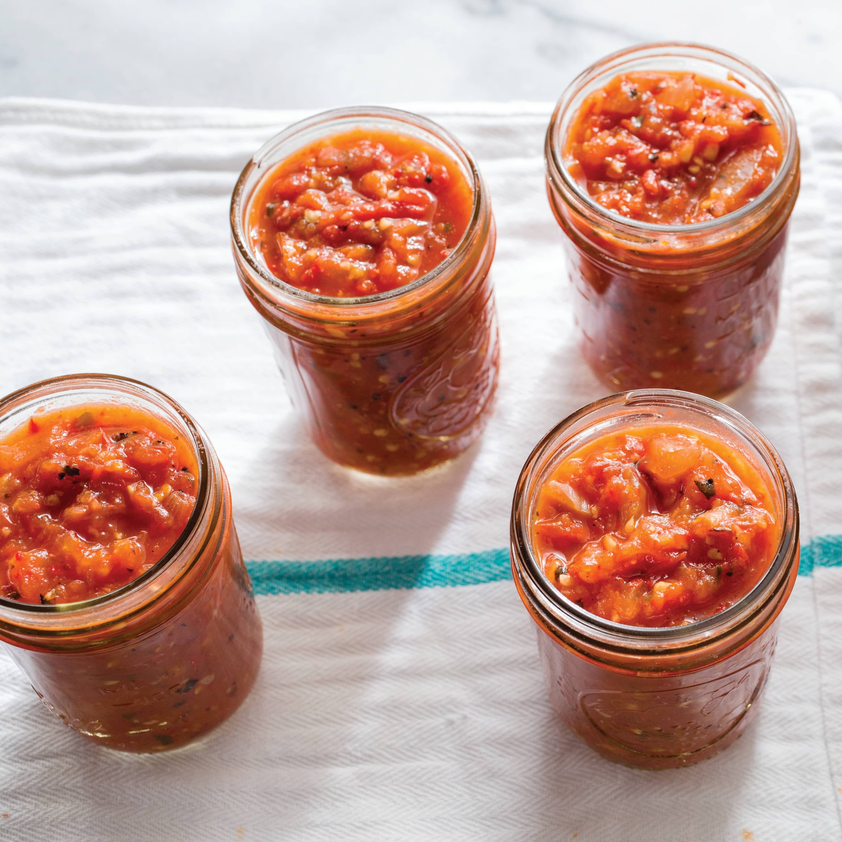 Roasted Tomato–Lime Salsa