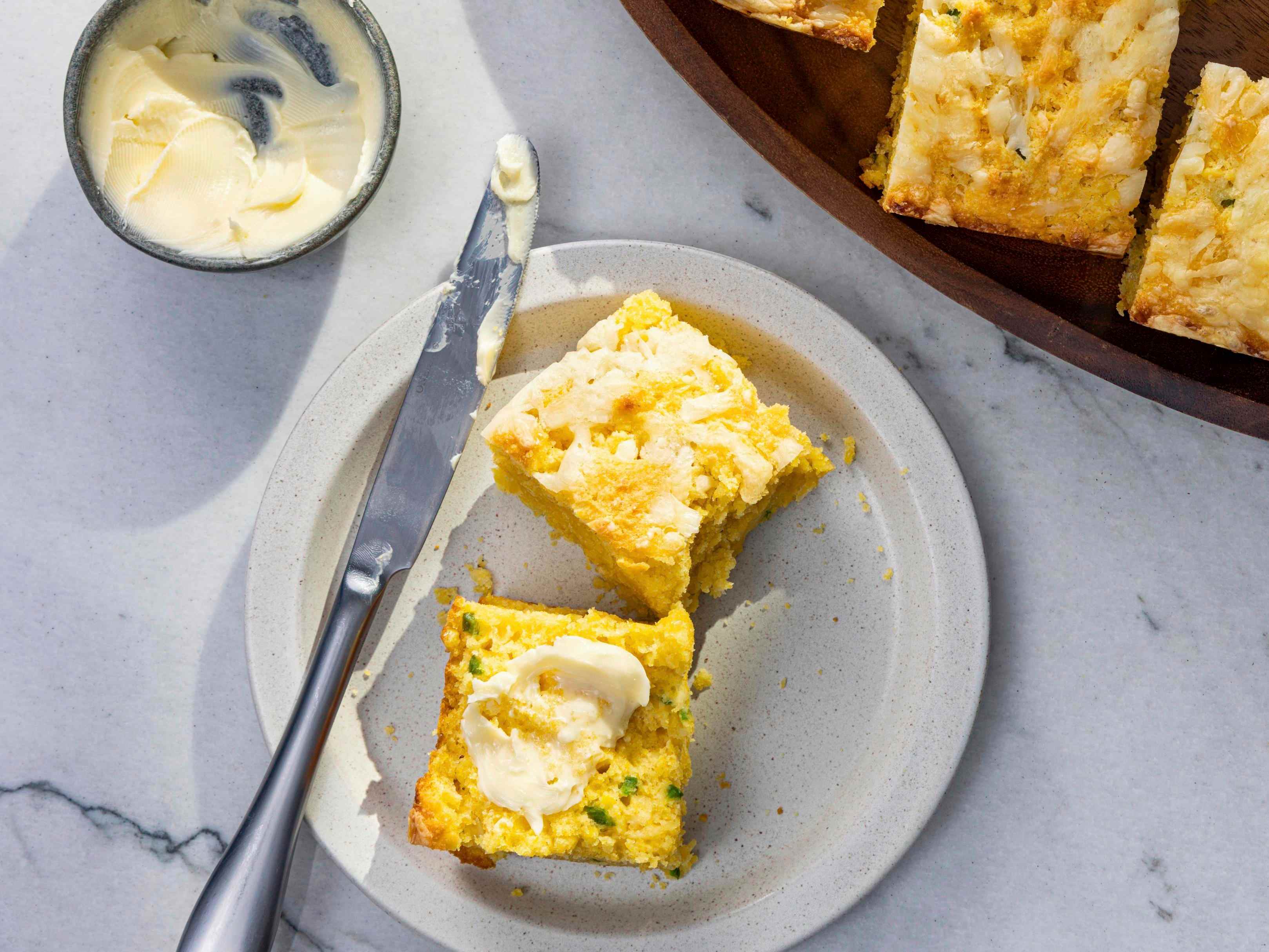 Spicy Jalapeño-Cheddar Cornbread