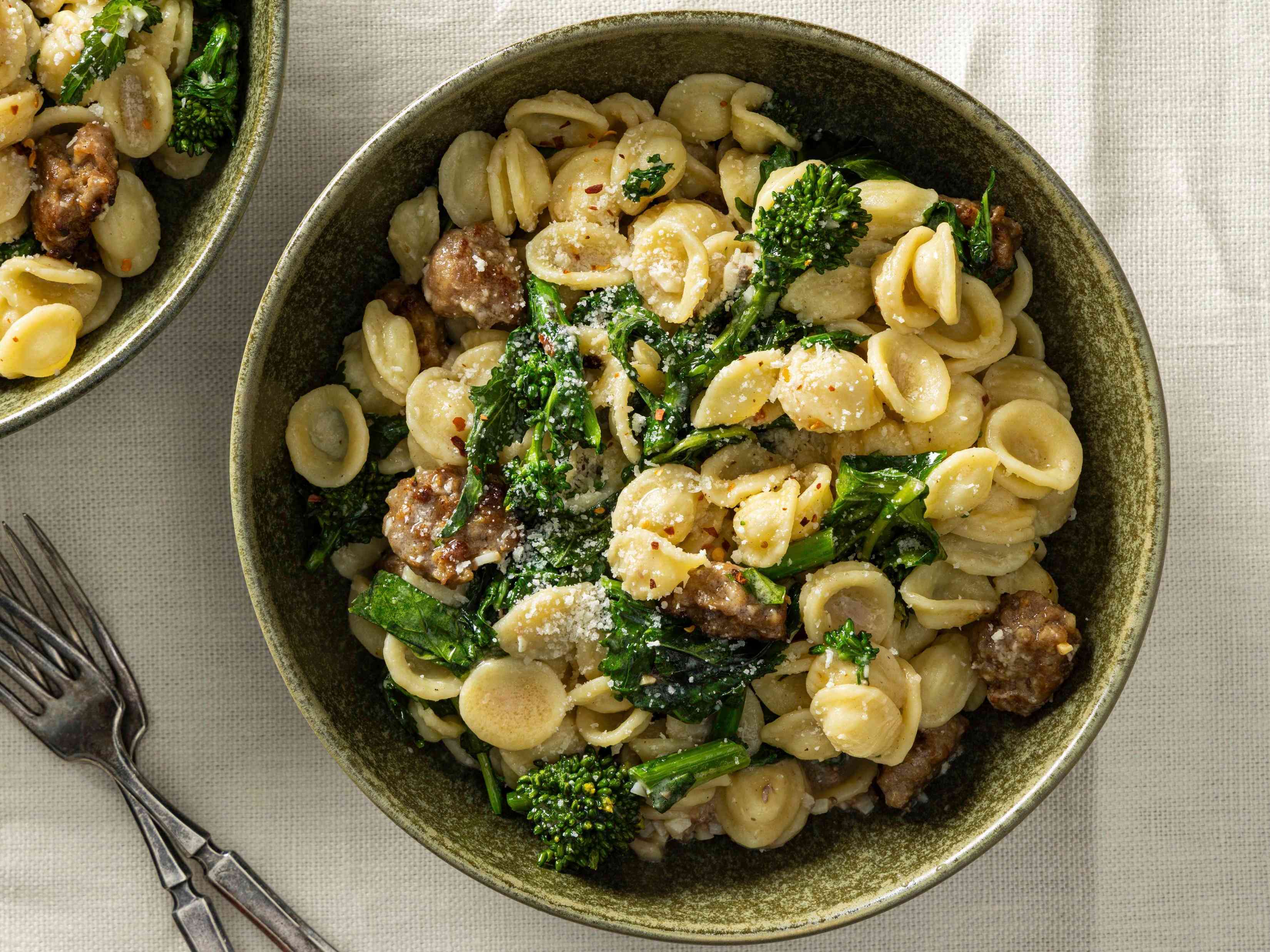 Pasta with Broccoli Rabe and Sausage