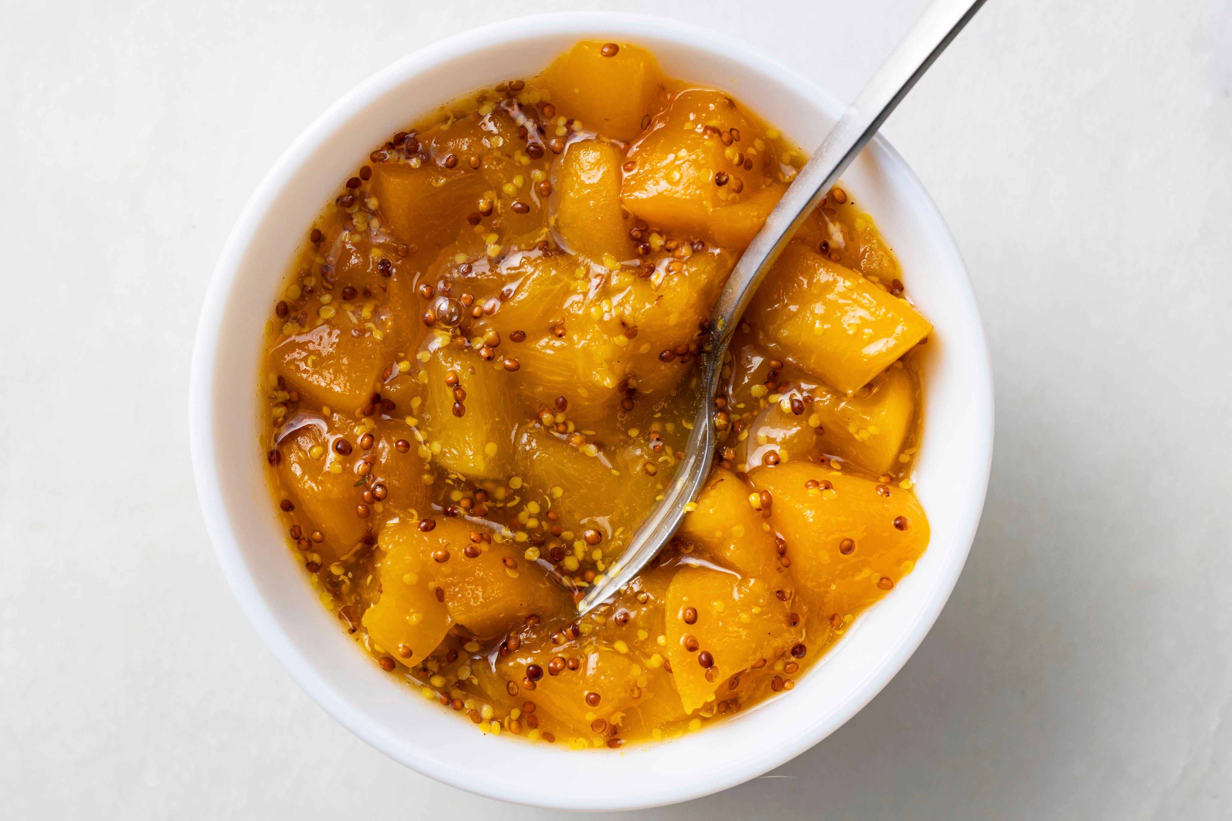 Peach White Wine Sauce