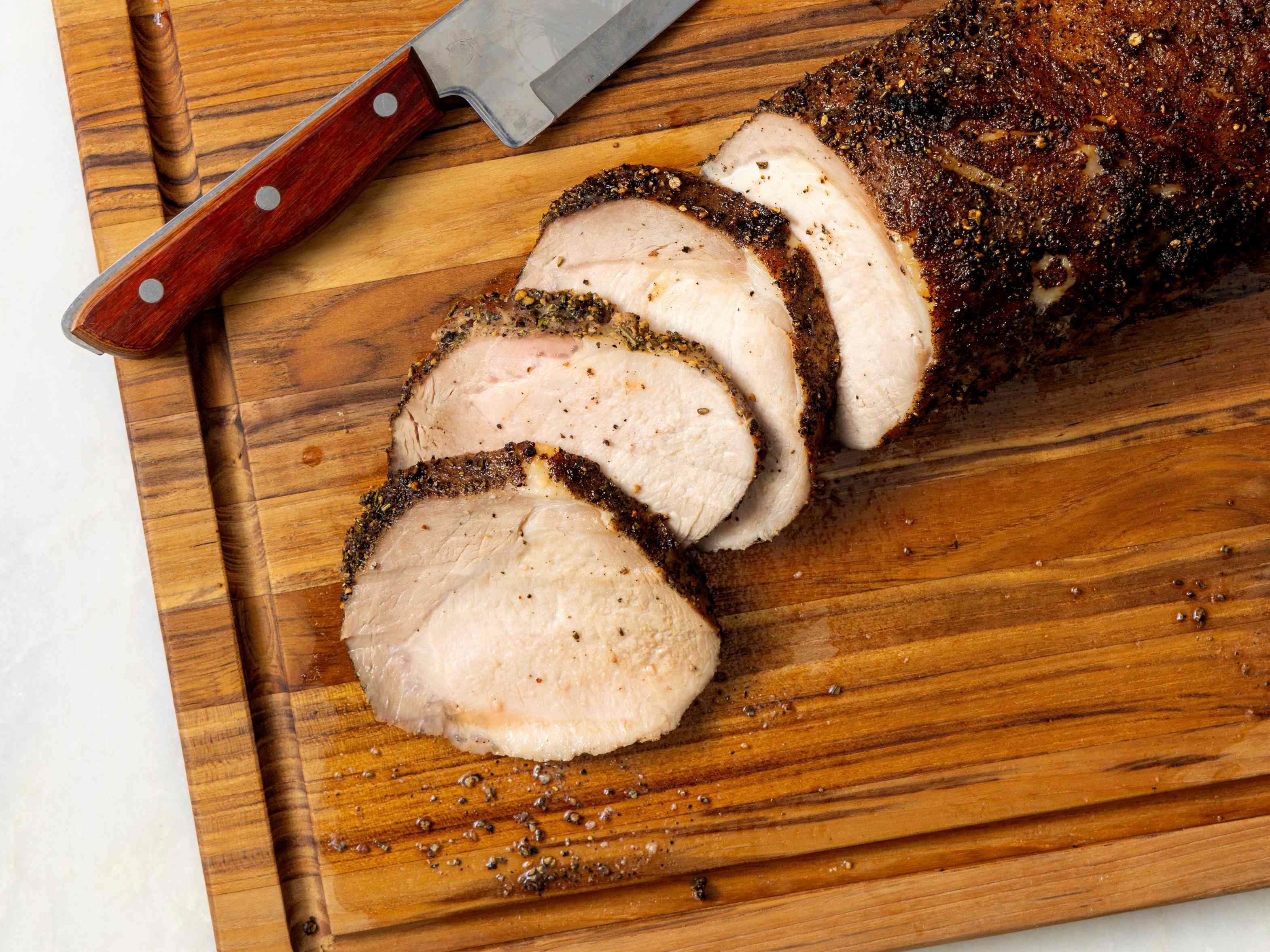 Pepper-Crusted Pork Loin | America's Test Kitchen