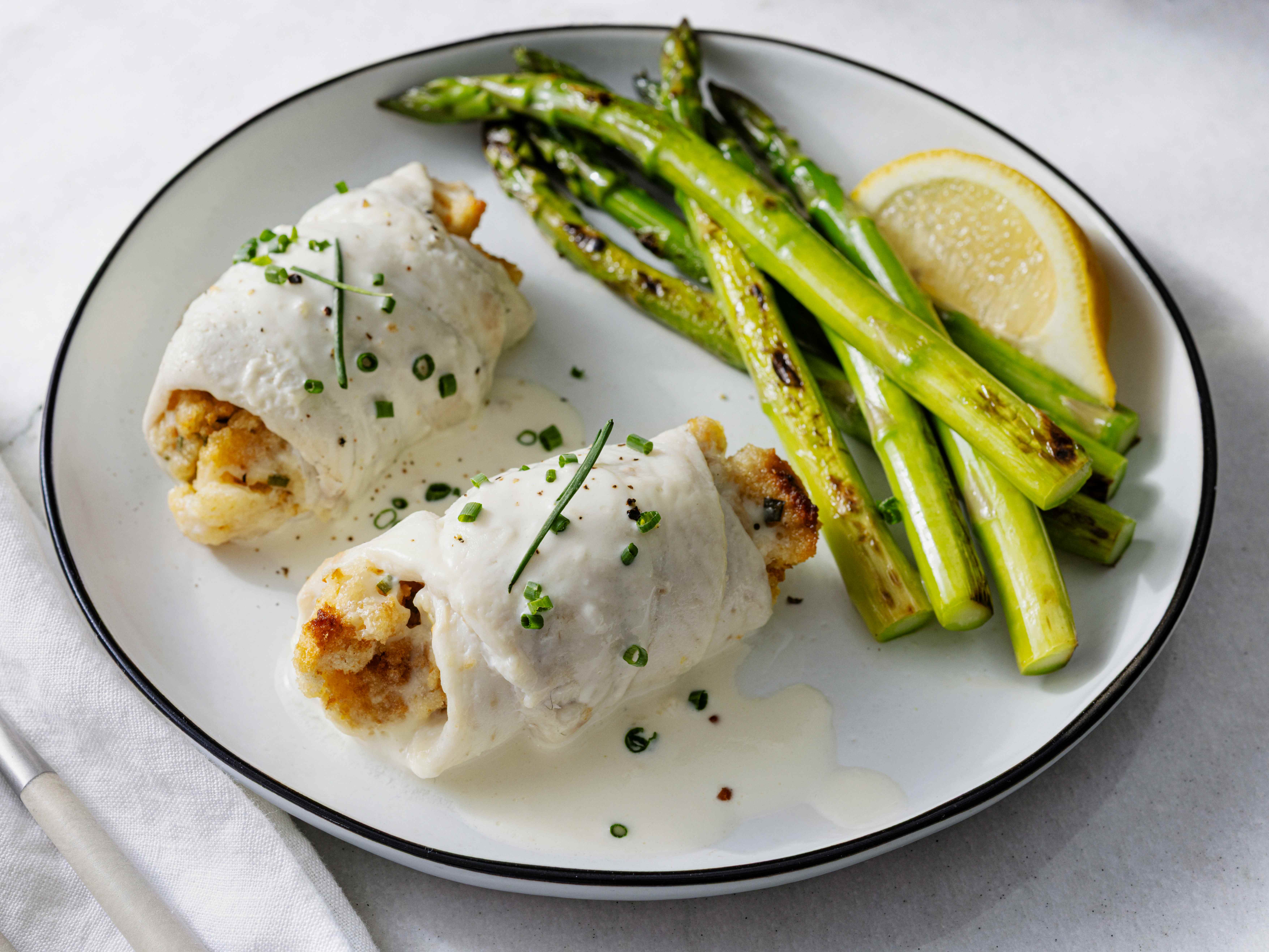 Easy Stuffed Fillets of Sole