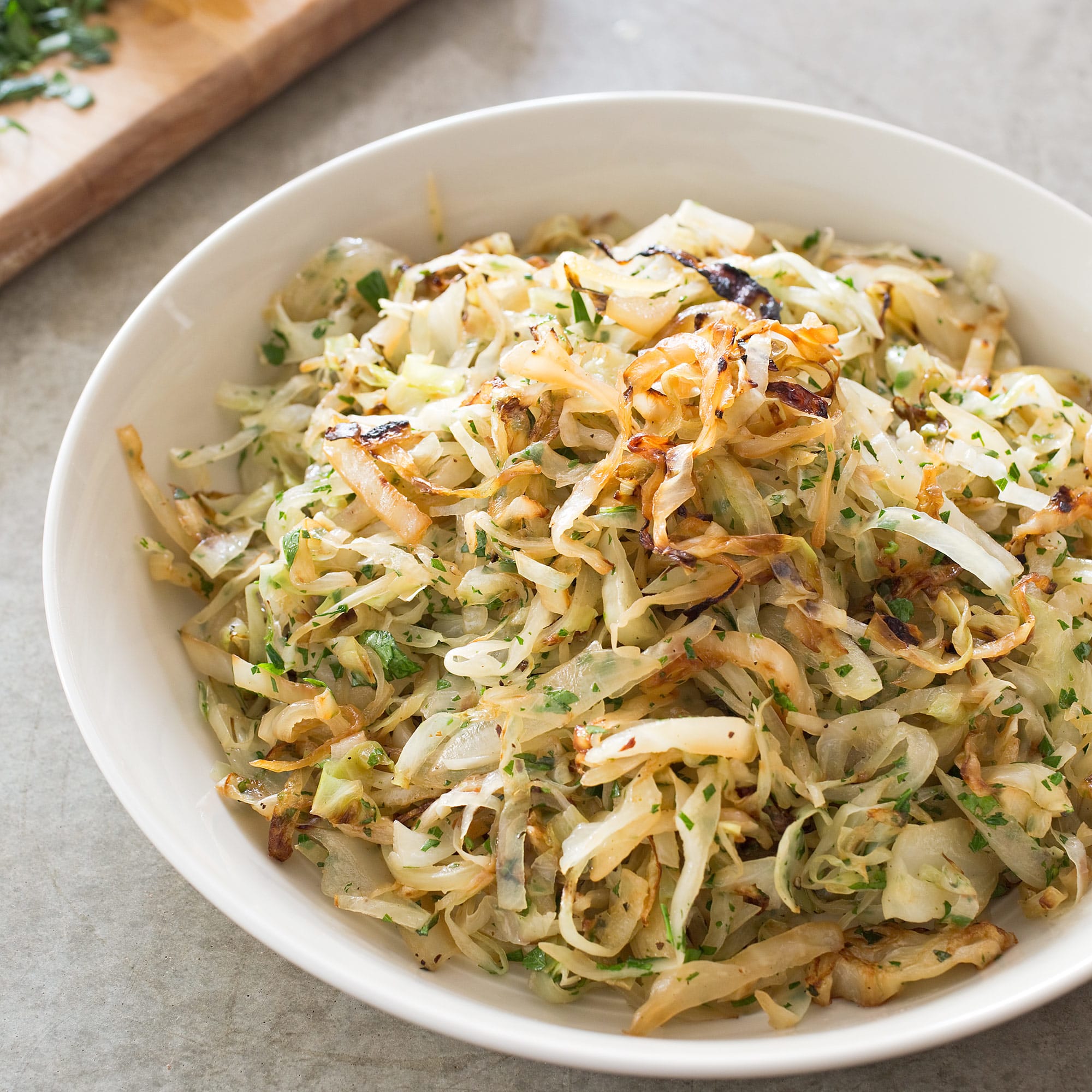 Sautéed Cabbage with Parsley and Lemon | Cook's Illustrated
