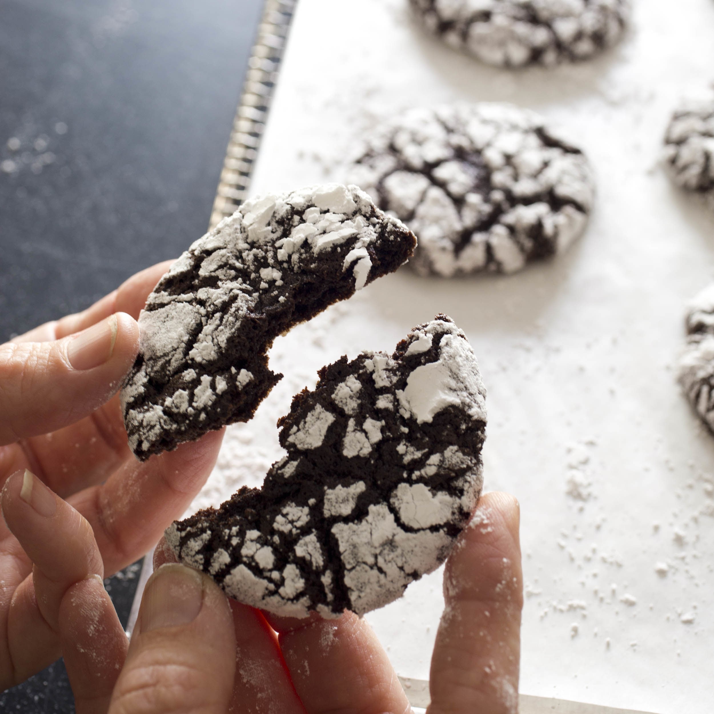 Chocolate Crinkle Cookies Cook's Illustrated