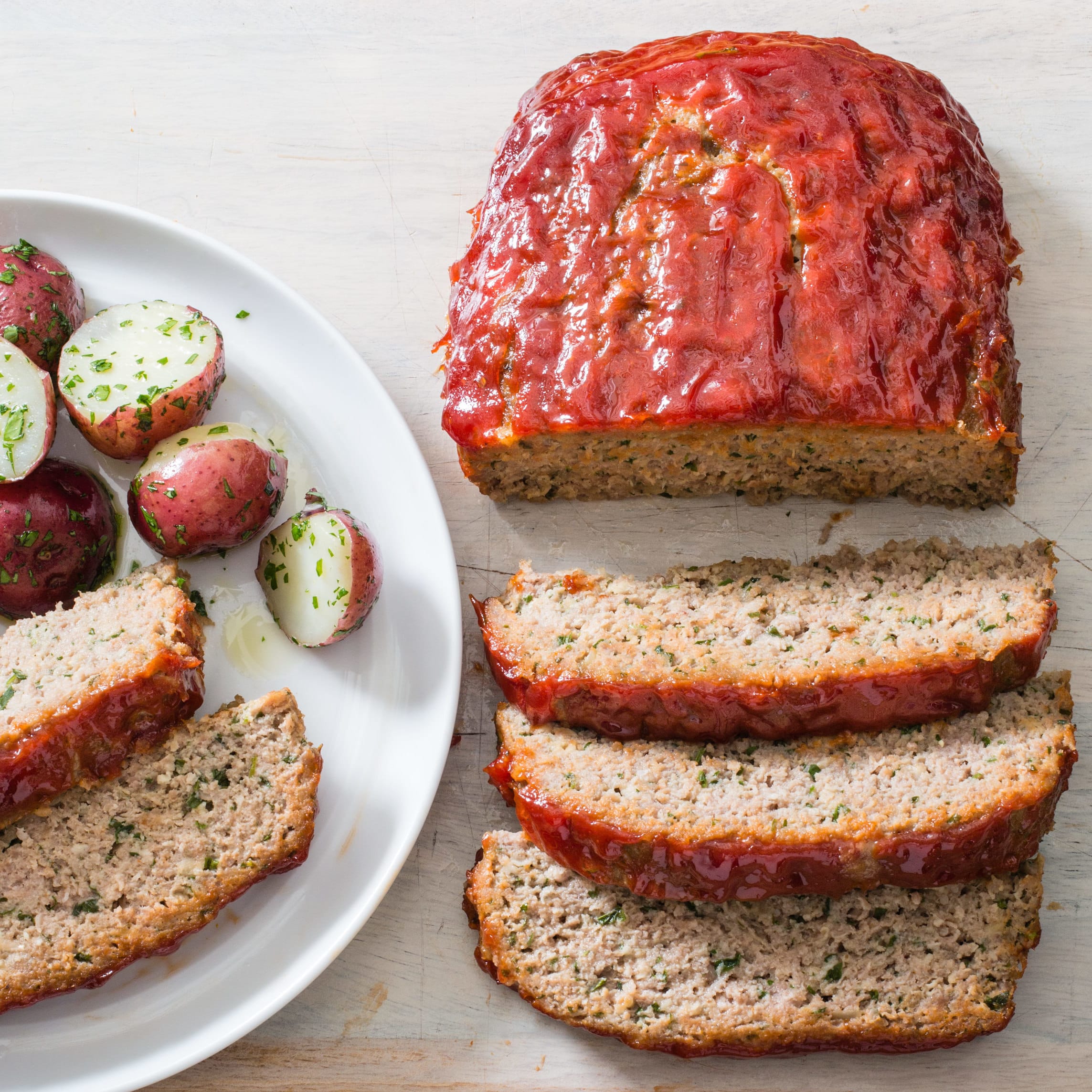 Turkey Meatloaf with KetchupBrown Sugar Glaze America's Test Kitchen