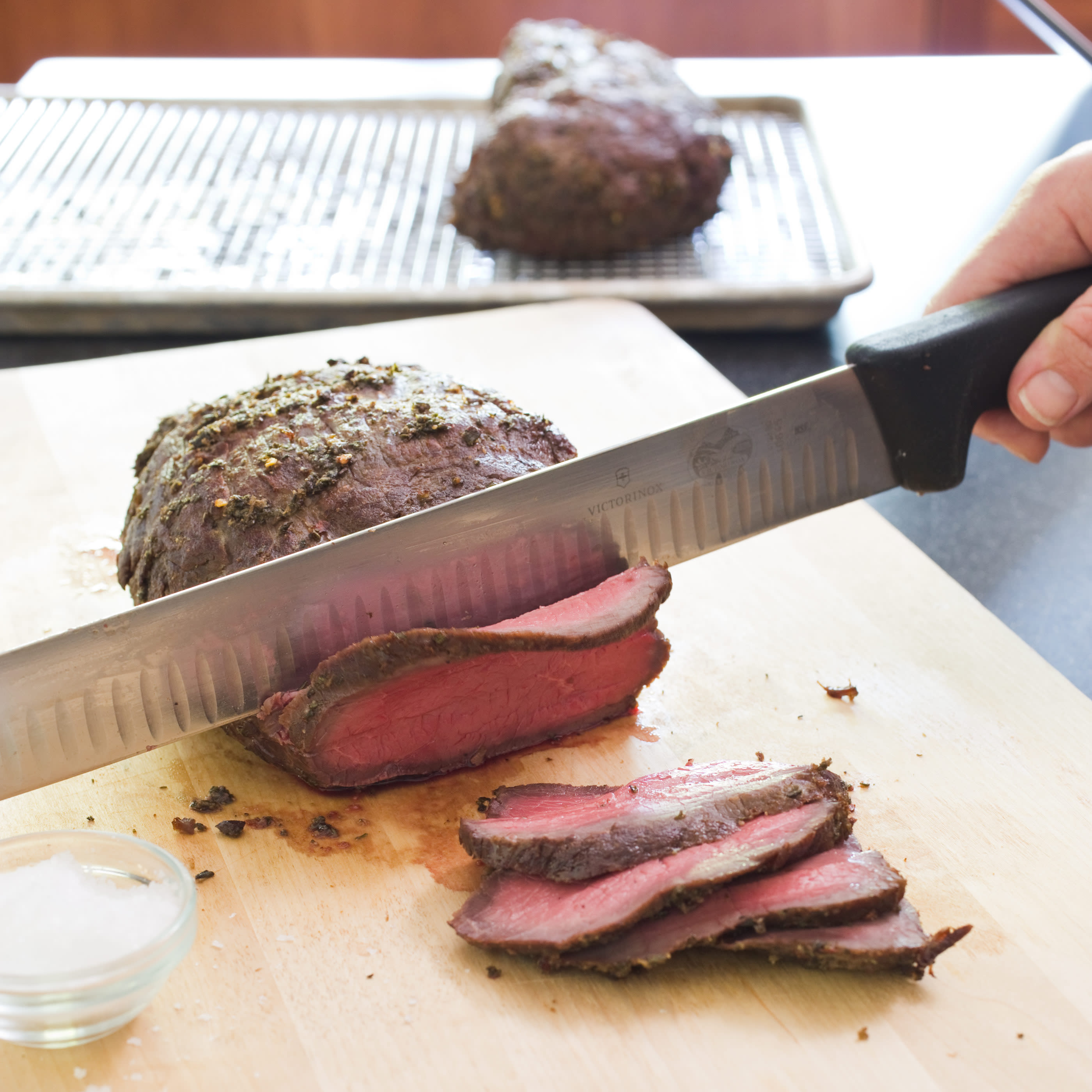 Fennel Coriander Top Sirloin Roast Americas Test Kitchen