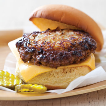 Cast Iron Fried Onion Cheeseburgers | America's Test Kitchen