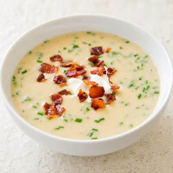 Slow-Cooker Loaded Baked Potato Soup | Cook's Country