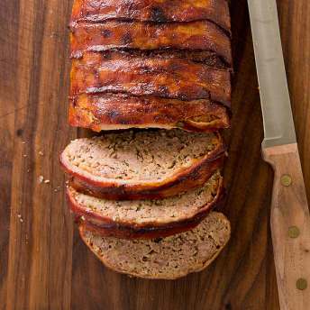Bacon-Wrapped Meatloaf  Cook's Country