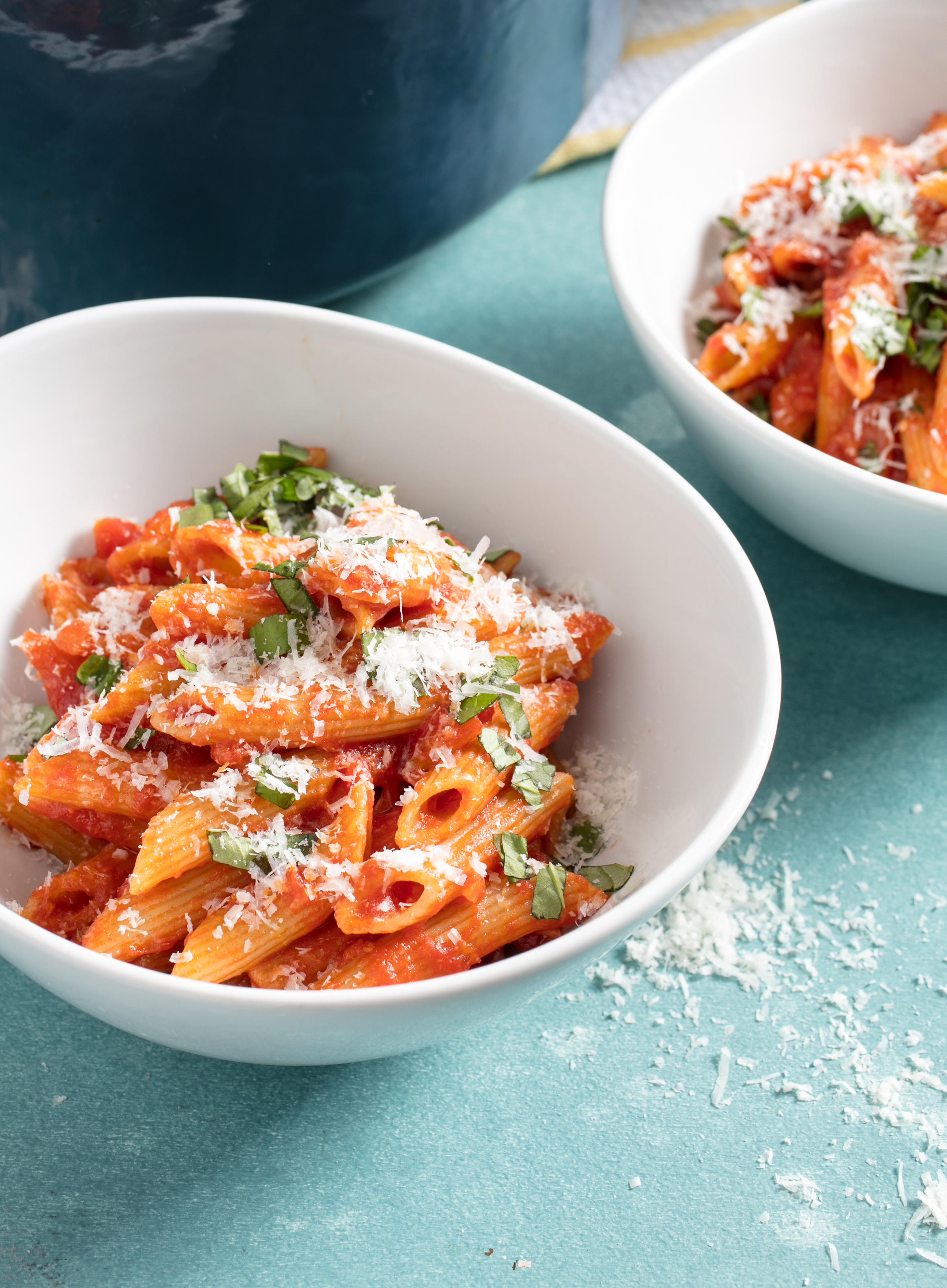 One Pot Pasta With Quick Tomato Sauce For Kids America S Test Kitchen Kids