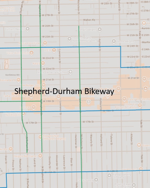 Thoughts on the Shepherd-Durham Bikeway