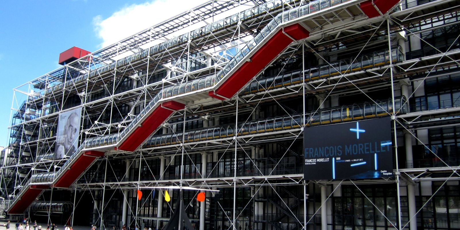 Before and after the Centre Pompidou