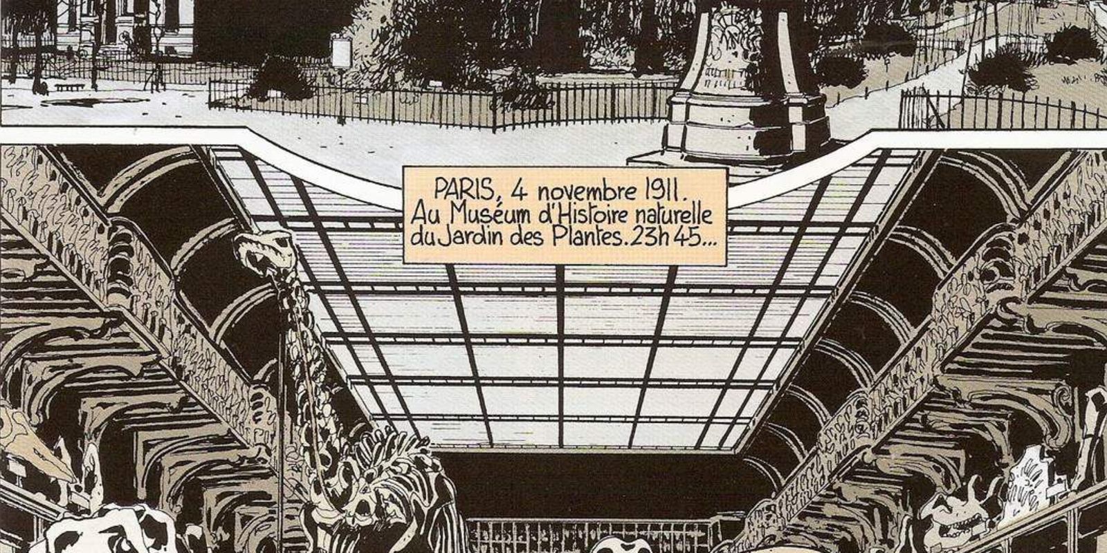 A comics-based mystery in Paris