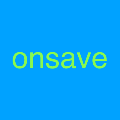 on save logo