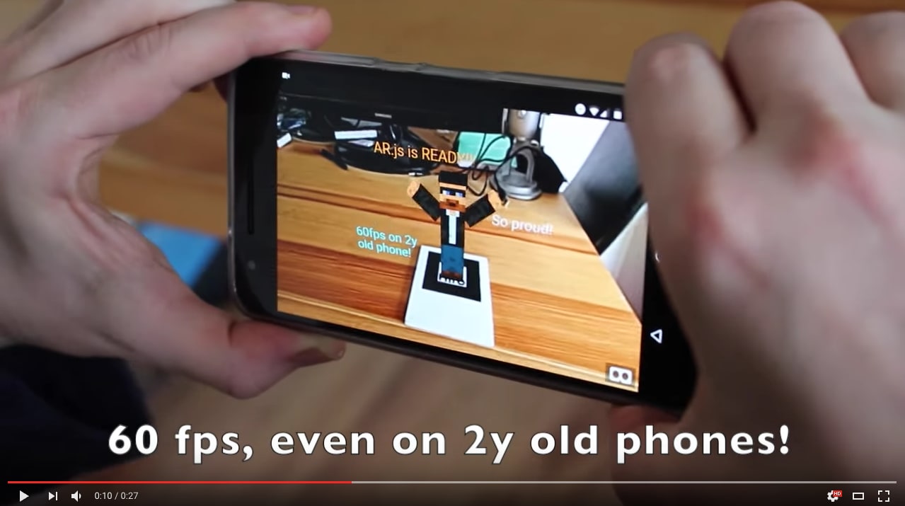 AR.js 1.0 Video