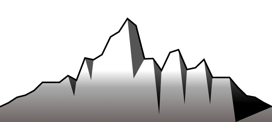 sample mountain range image