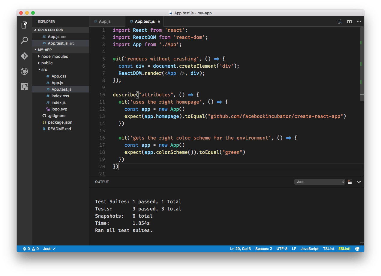 VS Code Jest Preview