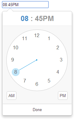 clockpicker-12-hour-screenshot