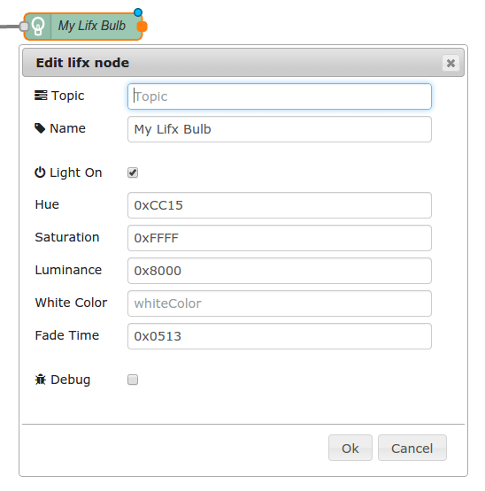 lifx node configuration example