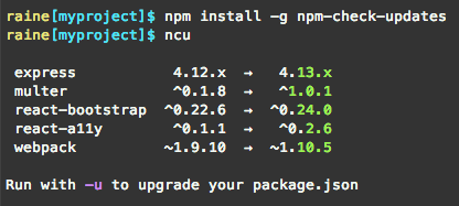 npm-check-updates-screenshot