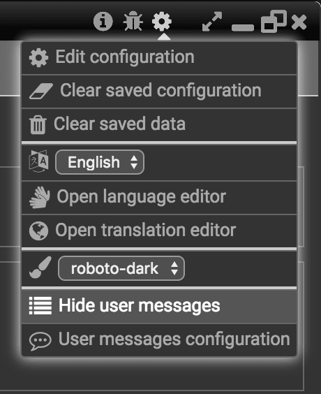 System window-controls component