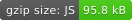 JS gzip size