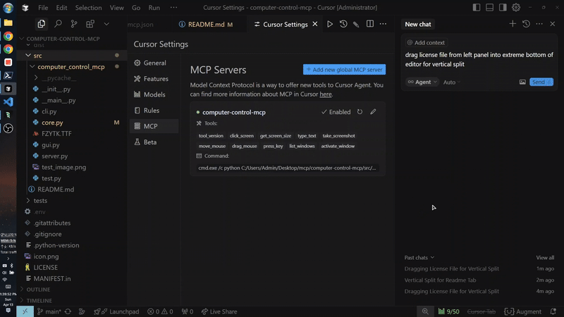 MCP Computer Control Demo