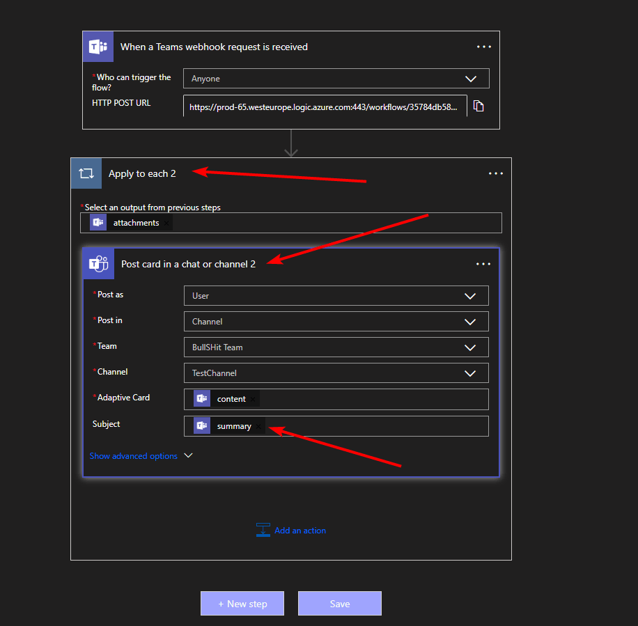 Post to Channel or Chat