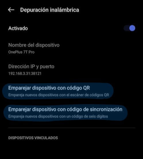 Emparejar dispositivo