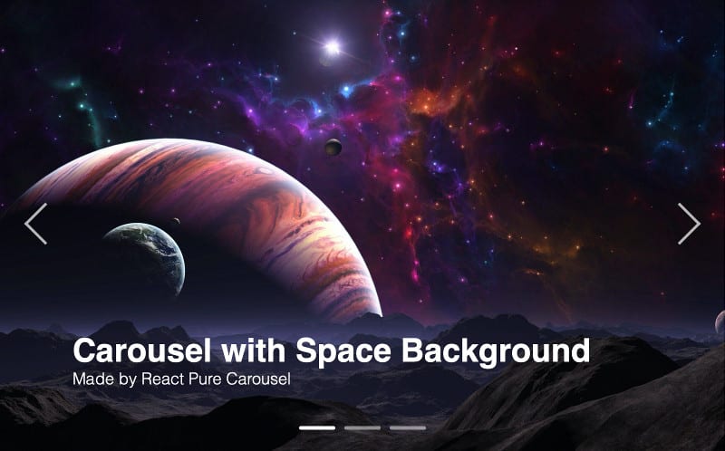 Example React Pure Carousel