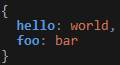 Image Object hello-world log