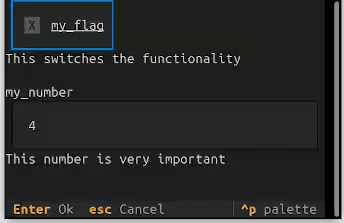 A minimal use case – TUI fallback Hello world example: TUI fallback
