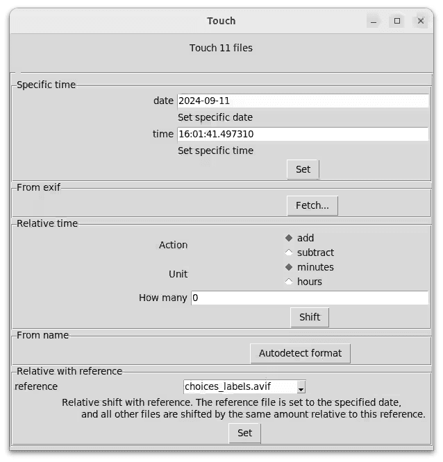 Graphical interface Gui window