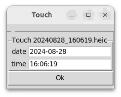 Graphical interface Gui window